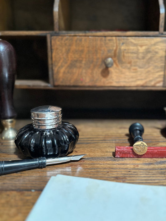 Black Horn Writing Pen