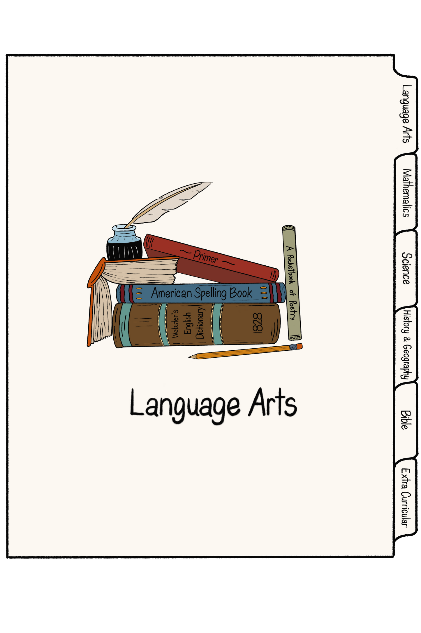 My Yearly Portfolio: A Child's Collection of Schoolwork