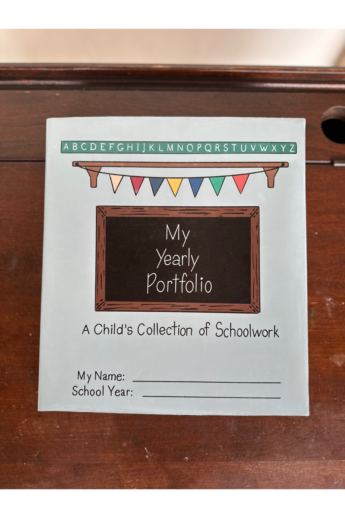 My Yearly Portfolio: A Child's Collection of Schoolwork