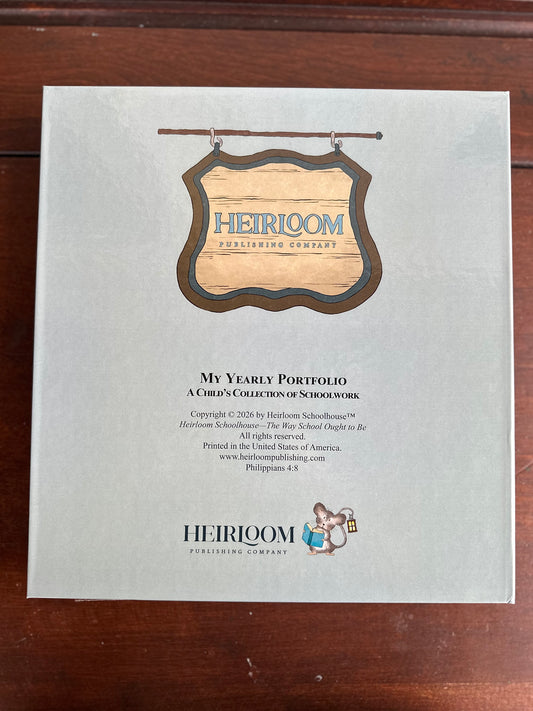 My Yearly Portfolio: A Child's Collection of Schoolwork