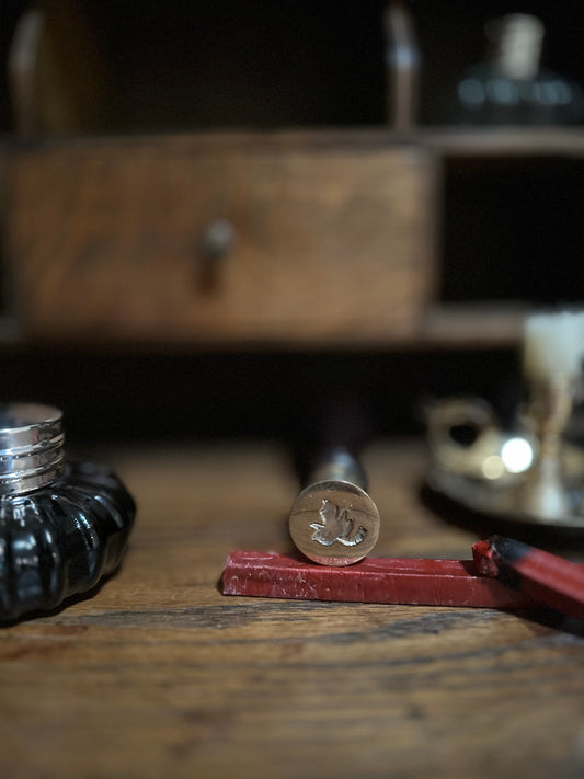 Wooden Handle Leaf Seal